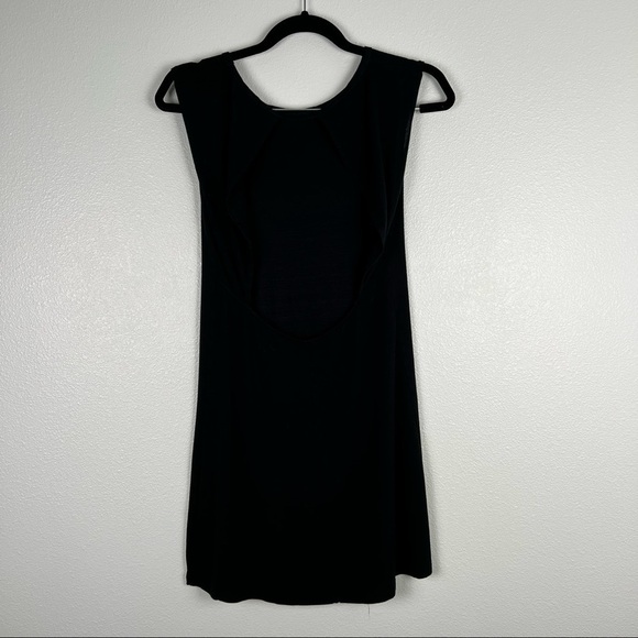 EXPRESS‎ Open-Back lightweight Dress Blk S - Picture 5 of 7